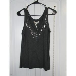 Aeropostale gray sleeveless tank top